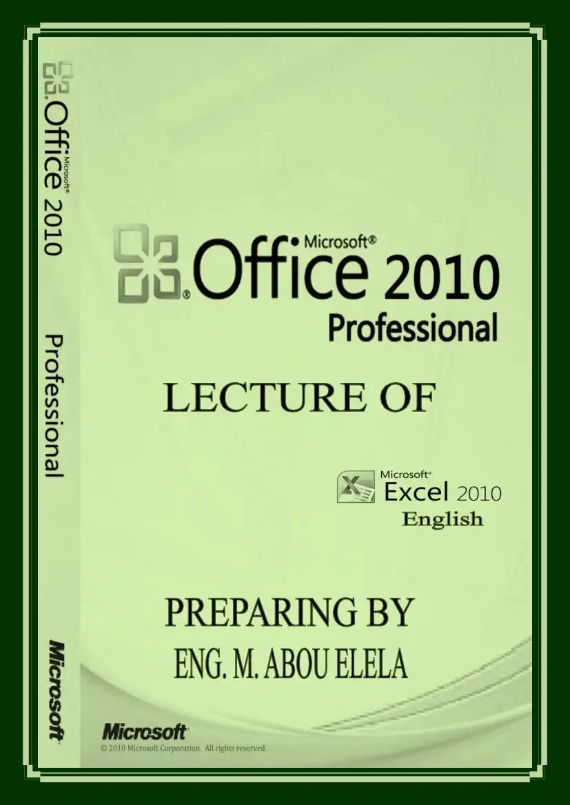 Excel      2010