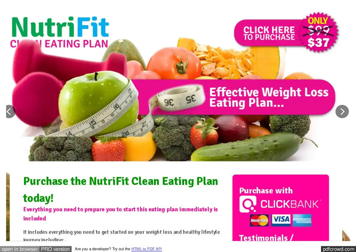 nutrifit cleaneating